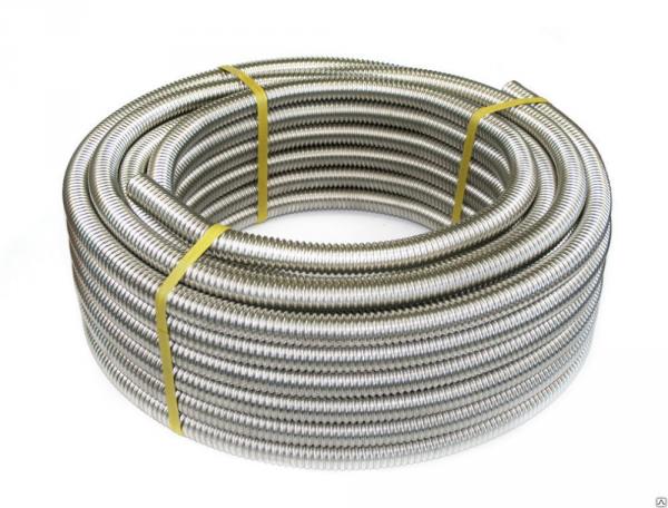 Труба гофрированная из нержавеющей стали SS304 Neptun IWS 13А, отожженная